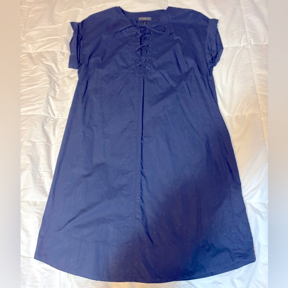 Women’s J. Crew Casual Midi Navy Dress